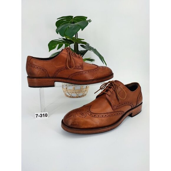 Cole Haan Men\'s Tan Brown Wingtip Oxfords main image 11
